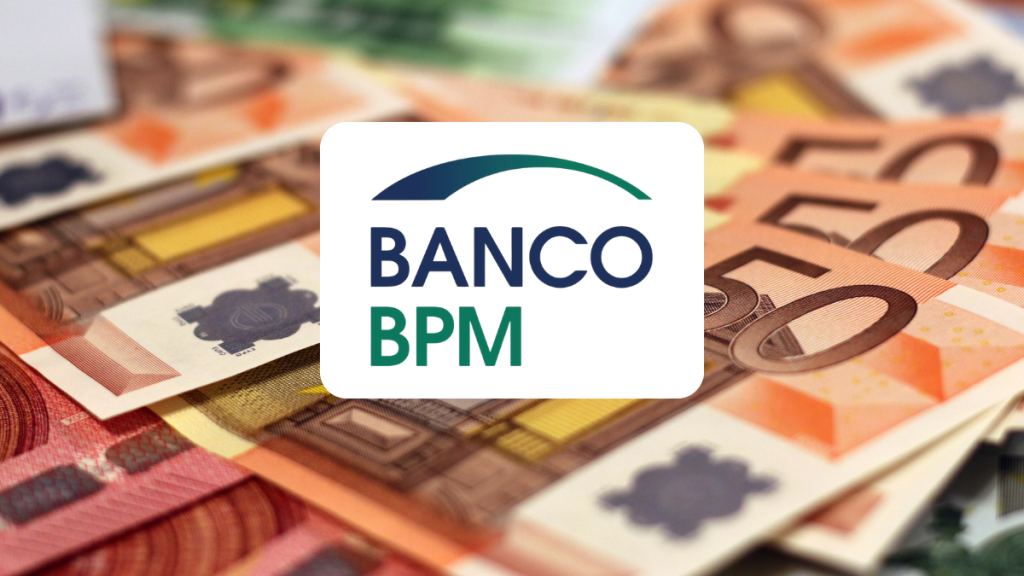 Immagine di euro con logo di Banco BPM